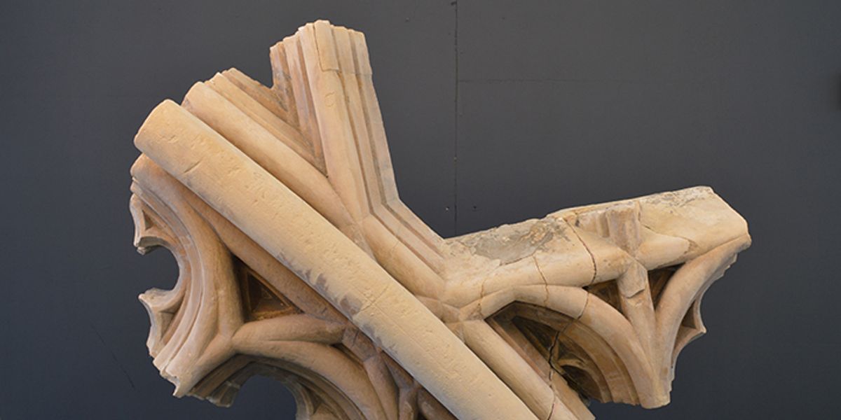 Cathedral stone takes centre stage in New York exhibition