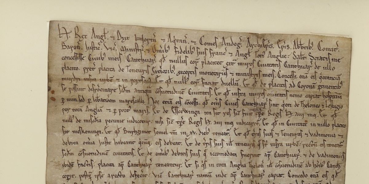 Henry II and St Thomas Becket: Canterbury City’s first charter