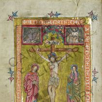 ‘Adoramus te’: the Crucifixion from the Plumptre Missal