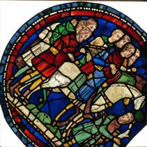 Exciting 12th century stained glass discovery (post)